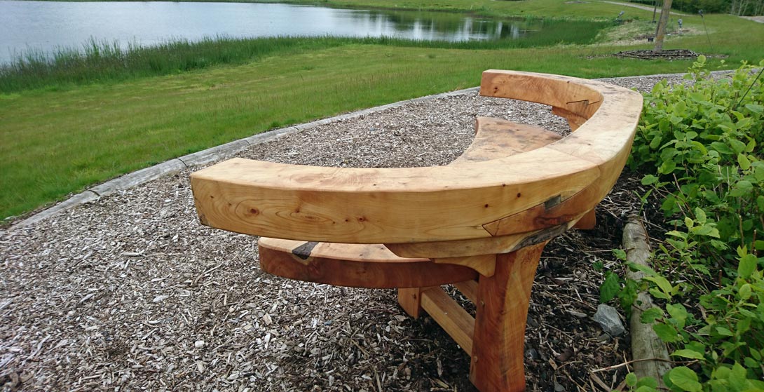 Premium Garden Furniture And Features, Wood Garden Bench Ireland